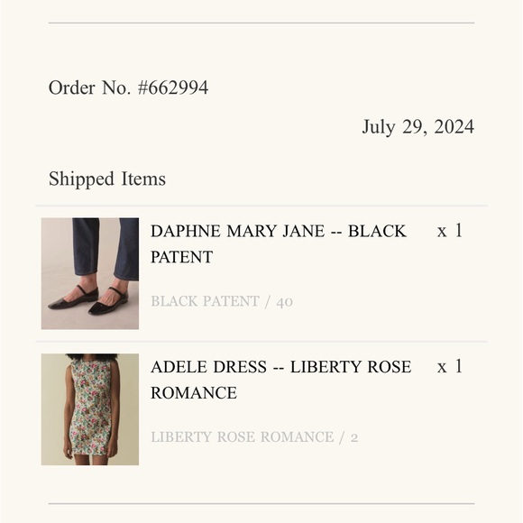 NWT Doen Daphne patent leather flats, size 40 (9 or 9.5 in my opinion) - Picture 3 of 3